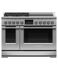 48" Series 11 Professional 4 Burner + 4 Zone Hybrid Self-Cleaning Range, NG gallery image 1.0