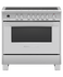 36" Series 9 Classic 5 Zone Induction Self-Cleaning Range, 2 SmartZones gallery image 1.0