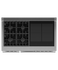 48" Series 11 Professional 4 Burner + 4 Zone Hybrid Self-Cleaning Range, NG gallery image 3.0