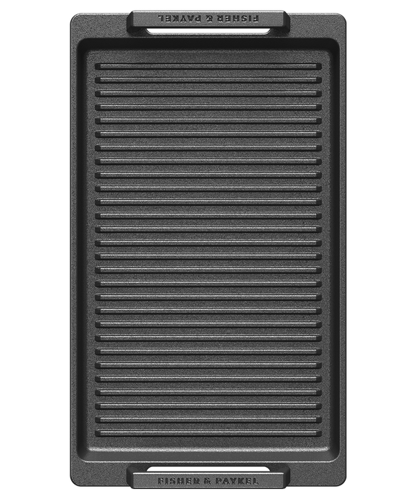 Non-stick Ridged Griddle Plate & Hybrid Roast Dish, pdp
