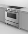 36" Series 9 Classic 5 Zone Induction Self-Cleaning Range, 2 SmartZones gallery image 6.0