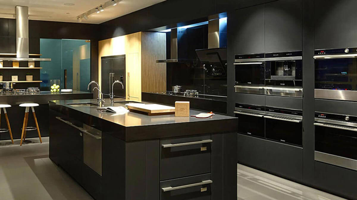 The Shanghai Experience Centre kitchen showcasing Integrated Appliances